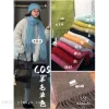 Cross-border scarf wholesale e-commerce live streaming supply chain, wool cos wool in single color Specification image
